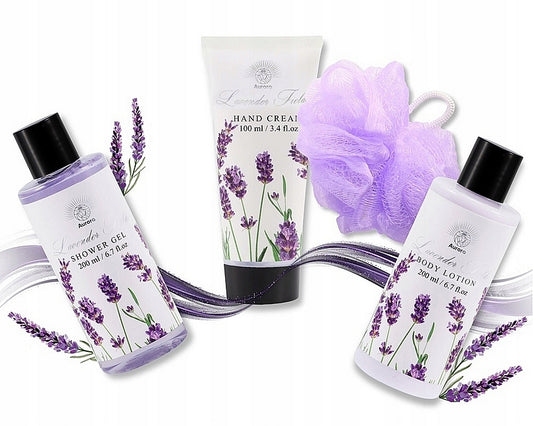 Aurora Cosmetic Lavander Fields Set