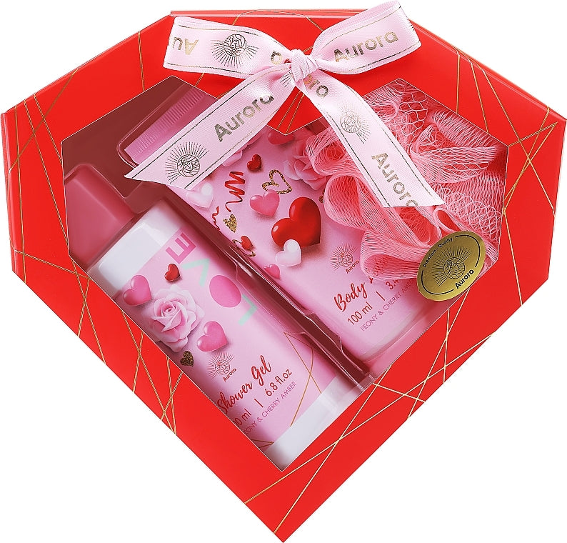 Aurora Peony & Cherry Amber Gift Set