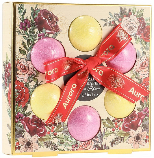 Aurora Bath Bomb Flowers Gift Set