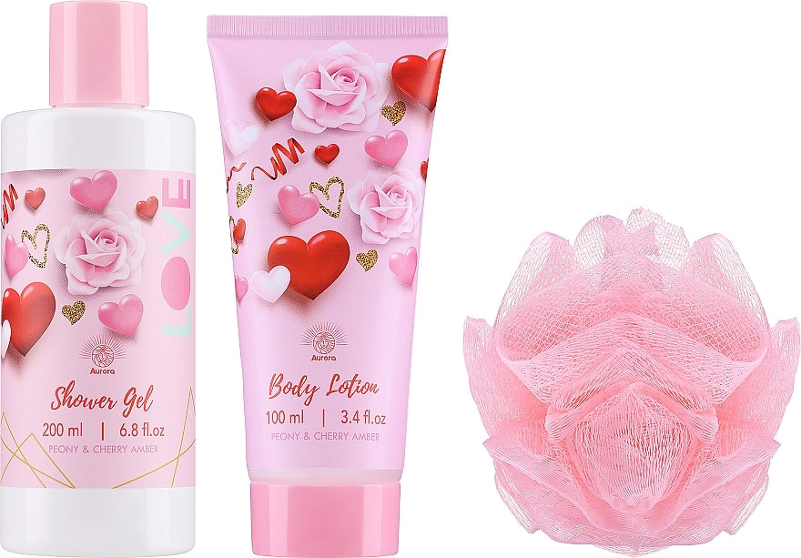Aurora Peony & Cherry Amber Gift Set