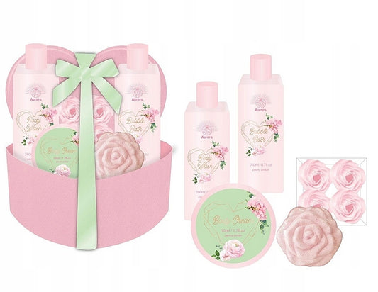 Aurora Pink Heart Gift Set