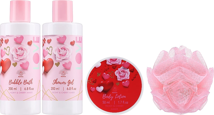Aurora Peony & Cherry Amber Gift Set