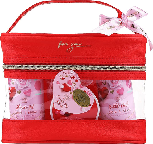 Aurora Peony & Cherry Amber Gift Set