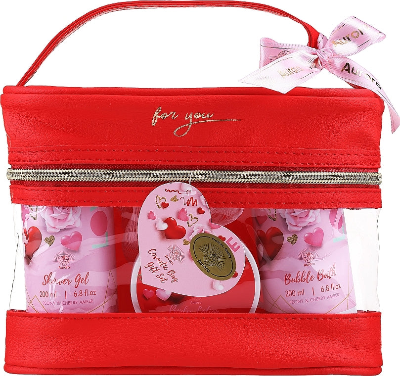 Aurora Peony & Cherry Amber Gift Set